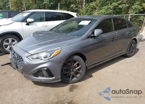 2018 Hyundai Sonata Sport 2.0T z USA, uszkodzony, nr VIN 5NPE34AB7JH689589